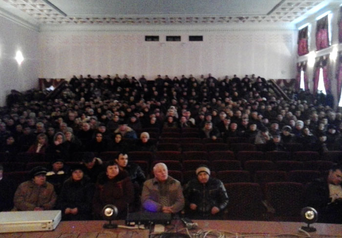 Жители Копчака поддержали проведение референдума от 2 февраля 